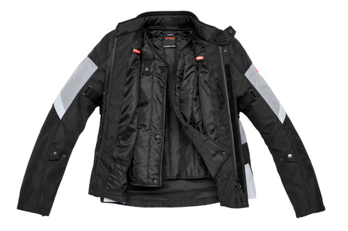 Spidi H2OUT Traveler 2 CE Textile Jacket - Black / Grey