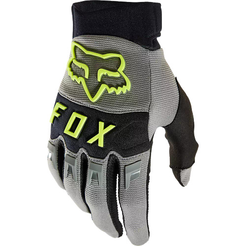 Fox Dirtpaw CE Gloves - Grey / Yellow