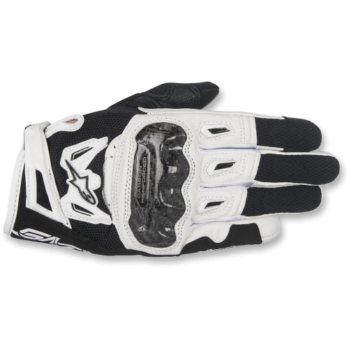Alpinestars Stella SMX 2 v2 Air Carbon Gloves - Black / White