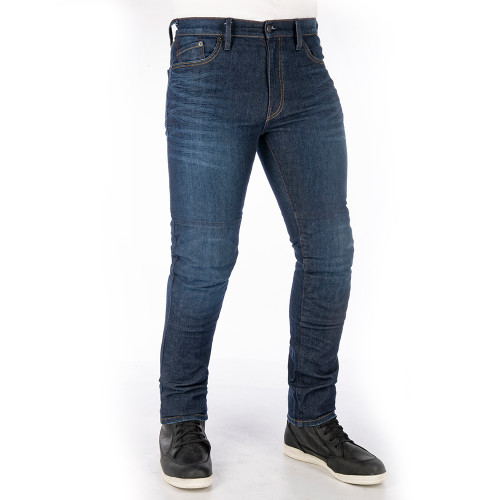 Oxford Original Approved AA Dynamic Mens Jeans Slim - Dark Aged Long