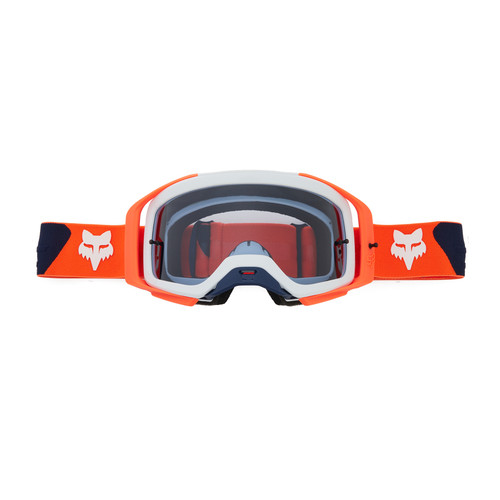 Fox Airspace Core Goggles - Smoked Lens - Navy / Orange