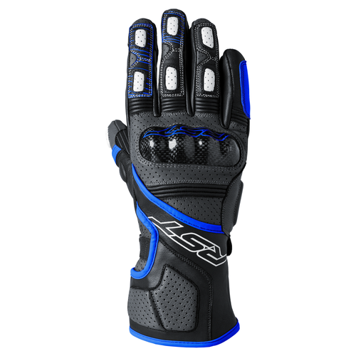 RST Fulcrum CE Mens Glove - Grey / Blue / Black