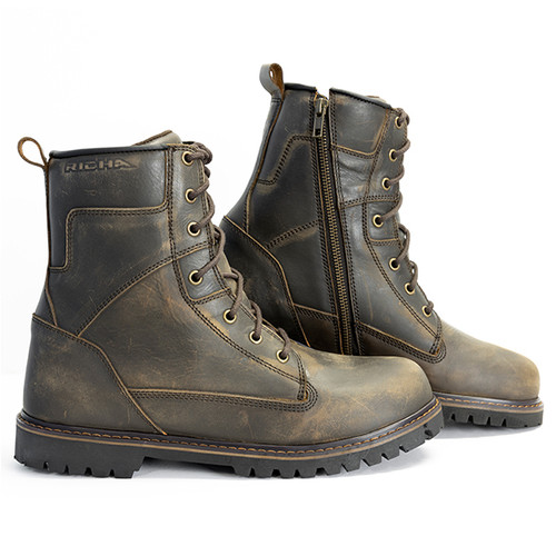 Richa Brookland Waterproof Boots - Rust
