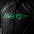 RST S1 CE Mens Textile Jacket - Black / Grey / Neon Green .