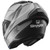 Shark Evo GT Flip Front Helmet Encke SAK - Mat Silver / Anthracite / Black