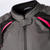 RST Ava CE Ladies Textile Jacket - Grey / Black / Neon Pink Collar