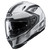 HJC I70 Full Face Helmet - Asto Black / White