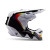 Fox V1 Kozmik Motocross Off-Road Helmet - Black / White