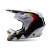 Fox V1 Kozmik Motocross Off-Road Helmet - Black / White