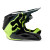 Fox V1 Xpozr Motocross Off-Road Helmet - Black / Flo Yellow