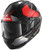 Shark Evo GT Tekline Flip Front Helmet KUR - Black / Red