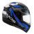 MDS By AGV M13 Combat Full Face Helmet - Black / Blue