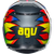 AGV K3 Birdy 2.0 Full Face Helmet - Grey / Yellow / Red