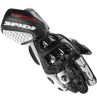 Spidi GB Carbo Track Evo CE Leather Gloves Black Grey