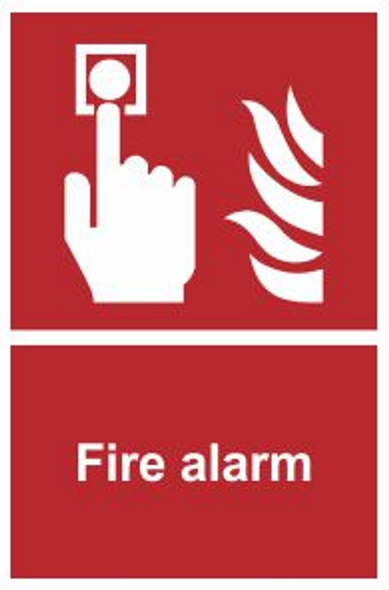 Fire Alarm Safety Sign