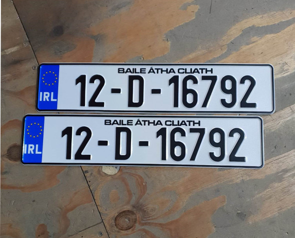 Standard NCT Style Pressed Plates (Pair)