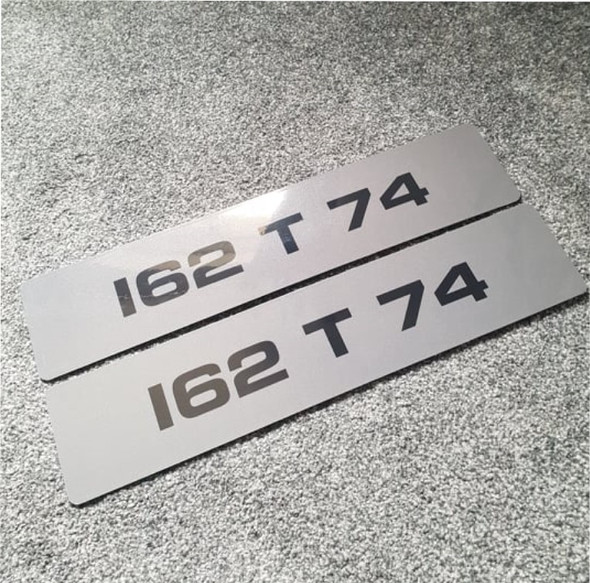 Plain Metro Dark Tinted Plate (Single)