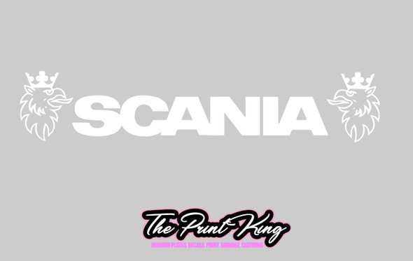 Scania Griffin Windscreen Decal 