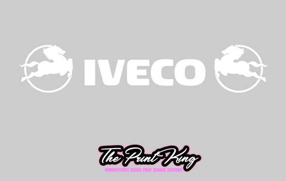 Iveco Windscreen Decal 