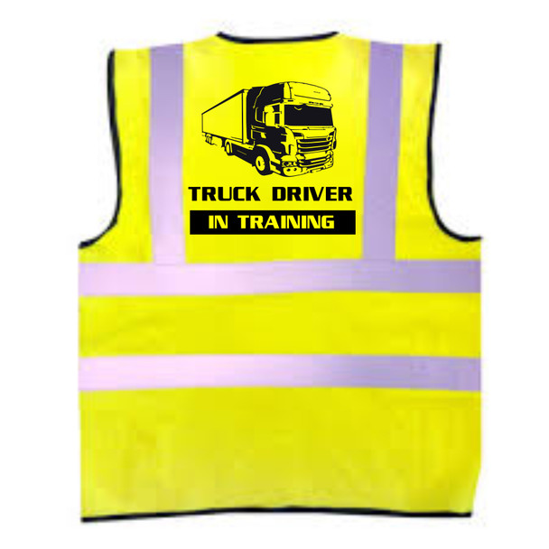 Truck Driver In Training Kids Hi-Vis Vest