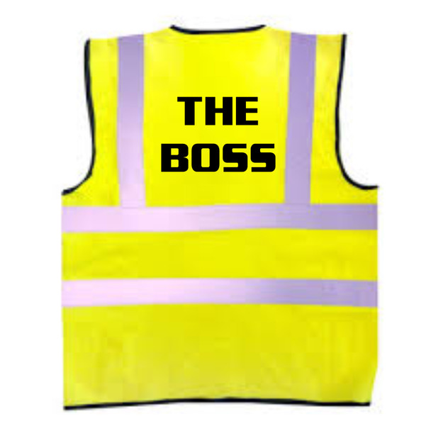 The Boss Kids Hi-Vis Vest