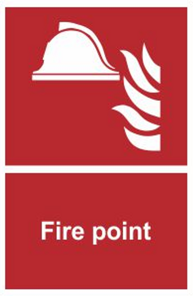 Fire Point Safety Sign