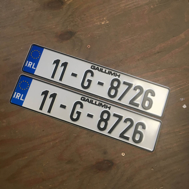 Standard NCT Style Pressed Plates (Pair)