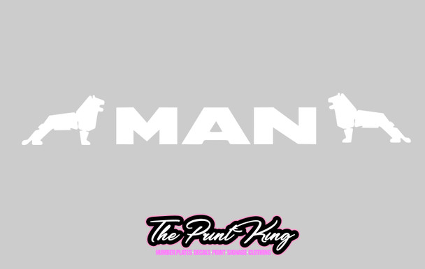 Man Windscreen Decal 