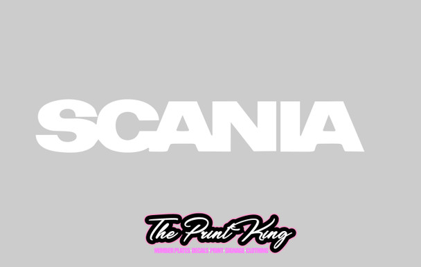 Scania Windscreen Decal 