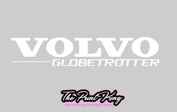 Volvo Globetrotter Windscreen Decal 