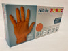 Disposable 6Mil  Powder Free Nitrile Gloves W Diamond Grip  50ct Box
