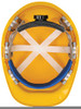OMEGA II Hard Hat  Ratchet Suspension Yellow