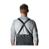 Black Mesh Back Support W/Suspenders XXL