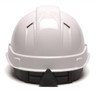 LF logo Ridgeline 4pt Ratchet Hard Hat 16ct Carton White