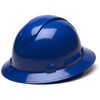 Ridgeline Full Brim Hard Hat 4pt Ratchet - 12ct Carton