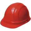 OMEGA II 6PT Hard Hat  Ratchet Suspension - Red