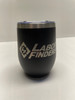LF Logo Stainless Steel Tumbler 12oz - Black