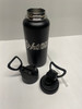 32oz Stainless Tumbler Black with dual lids - Engraved LF logo