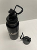 32oz Stainless Tumbler Black with dual lids - Engraved LF logo