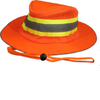 Hi-Vis Boonie Hat Safari Headgear Orange 60ct Case