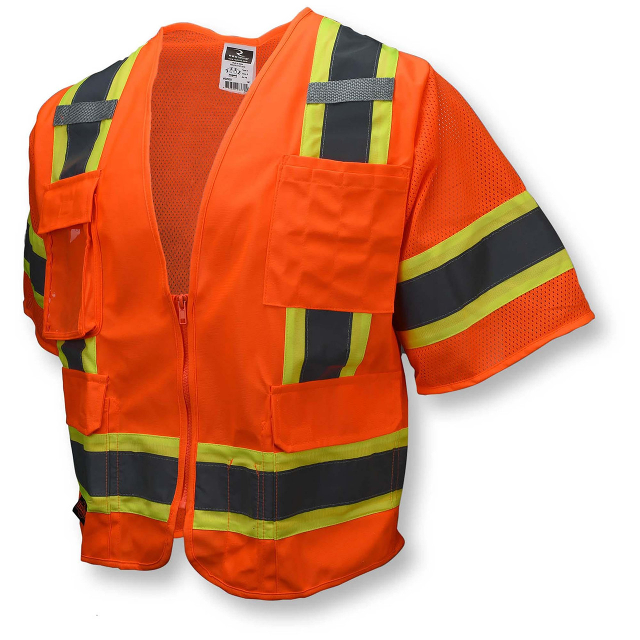 Radians Class 3 Surveyor Vest 24ct Case Free Shipping!