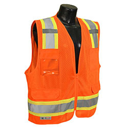 Radians SV6-2ZGM Class 2 Surveyor Vest Two Tone 24ct Case 