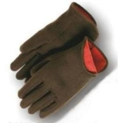 Jersey Fleece lined gloves 12 pair Bundle