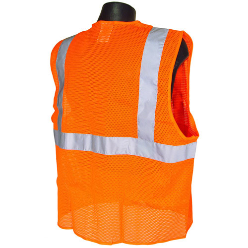  Type R Class 2 Safety Vest with Zipper Closure
