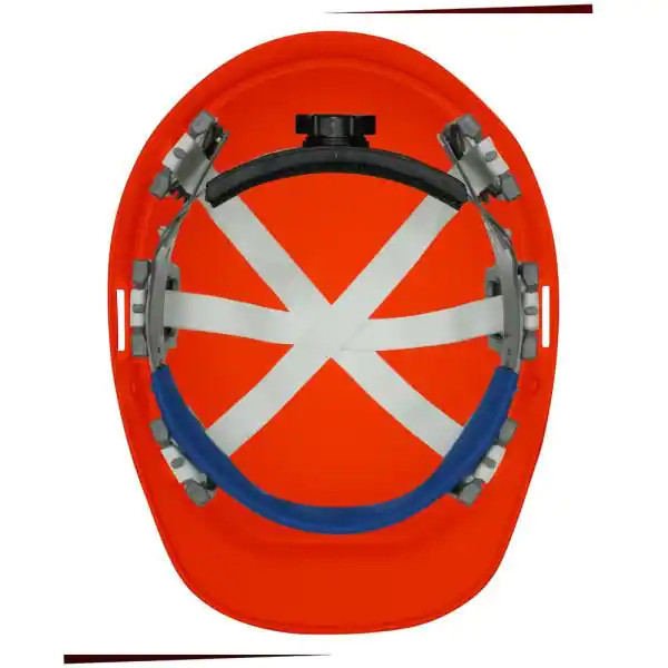 OMEGA II 6PT Hard Hat  Ratchet 12ct carton - Orange