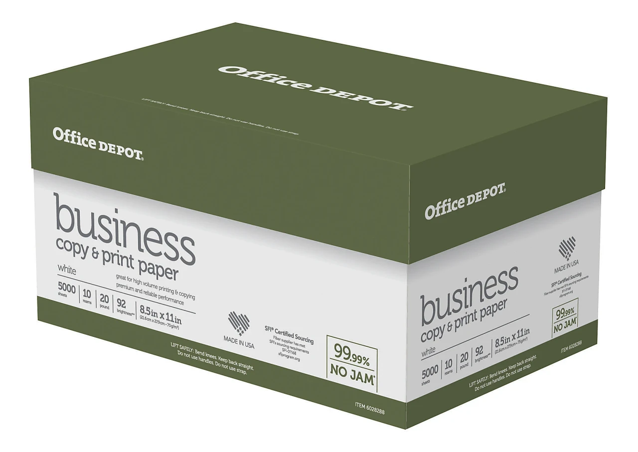 Copy Paper 10 Ream Case - Ships Free! (2 case minimum)
