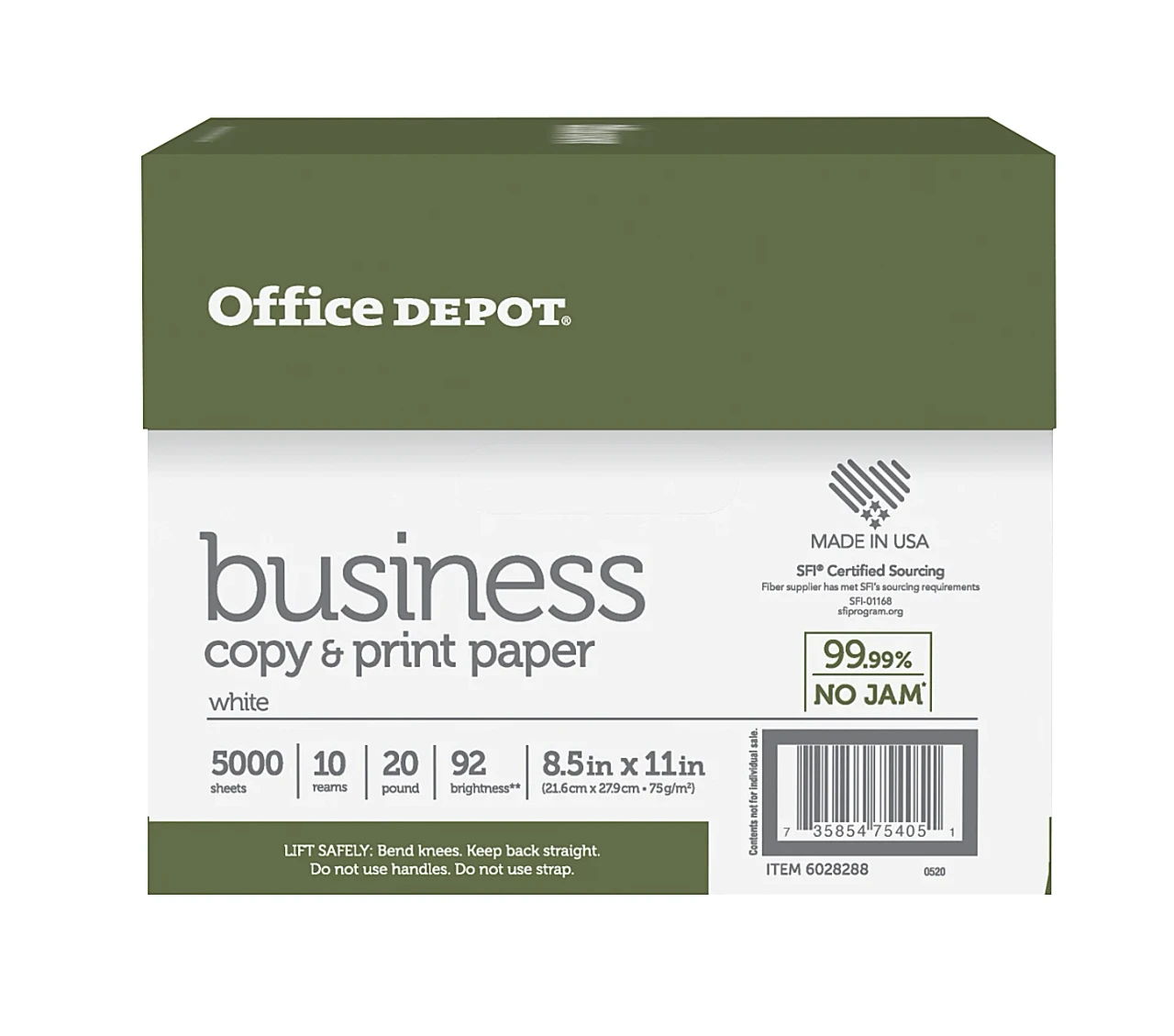 Copy Paper 10 Ream Case - Ships Free! (2 case minimum)