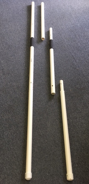 Breaks down to 30" sections for easy transport