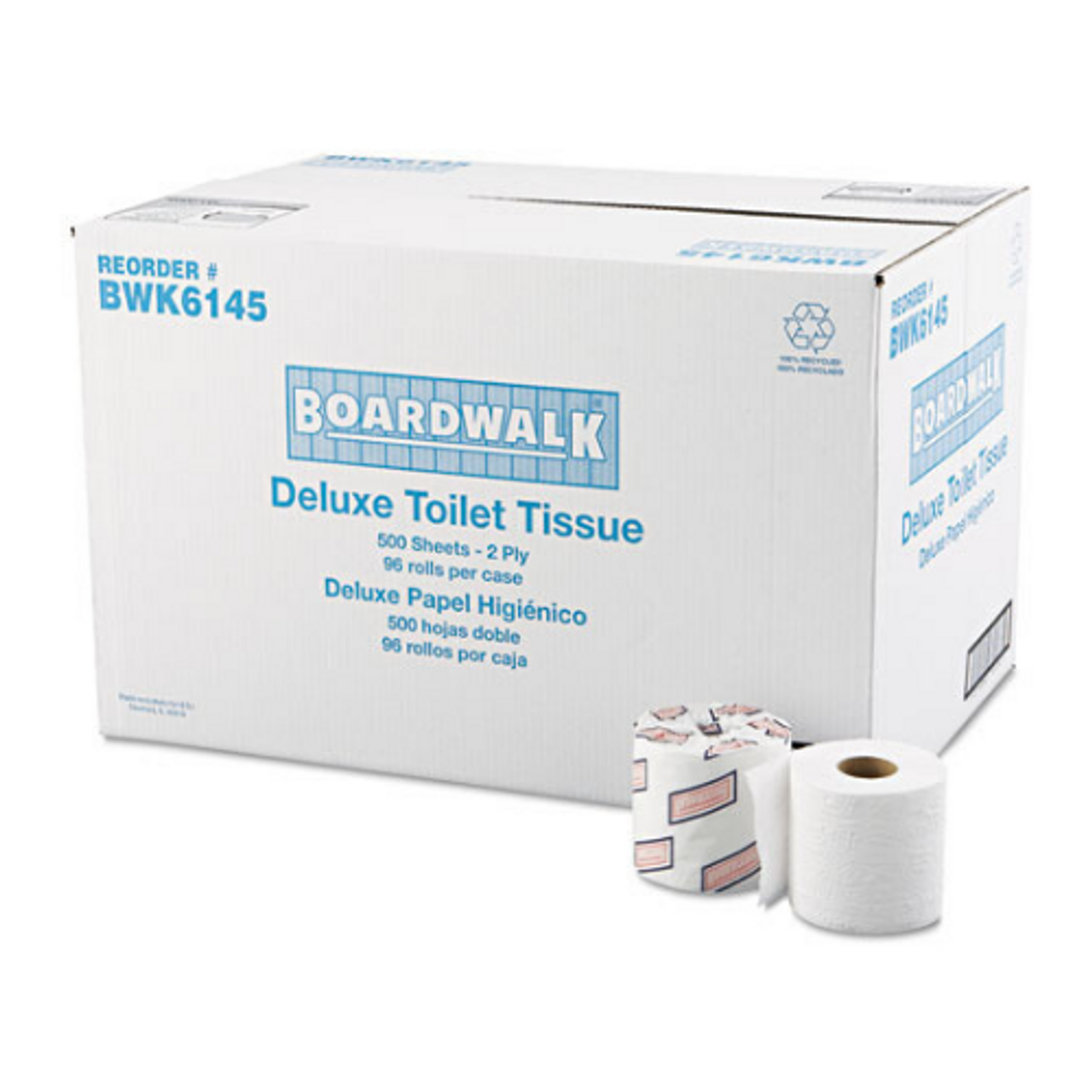 Boardwalk Toilet Tissue (96 roll case)