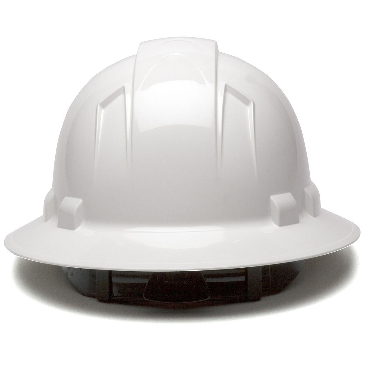 Ridgeline Full Brim Hard Hat 4pt Ratchet - 12ct Carton